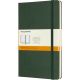 Portada RULED NOTEBOOK LARGE HARD COVER MYRTLE GREEN