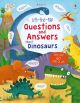 Portada LIFT THE FLAP QUESTIONS AND ANSWERS ABOUT DINOSAURS