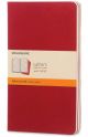 Portada RULED CAHIER JOURNAL SET OF 3 LARGE RED